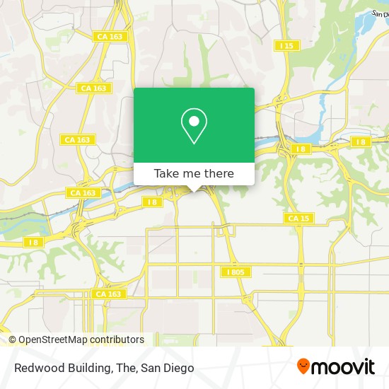 Mapa de Redwood Building, The