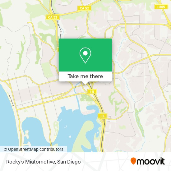 Rocky's Miatomotive map