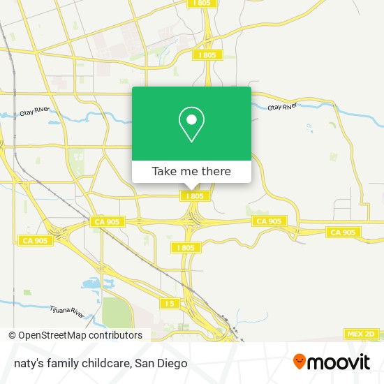 naty's family childcare map