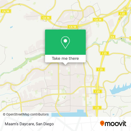 Mapa de Maam's Daycare