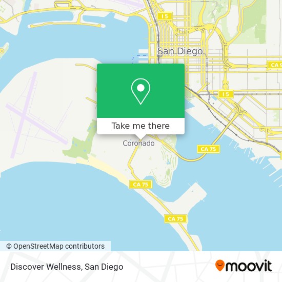 Discover Wellness map