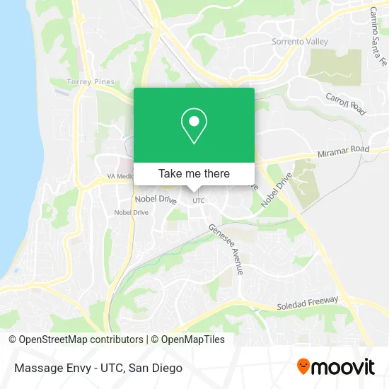 Massage Envy - UTC map