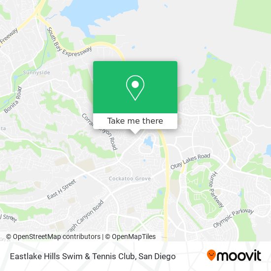 Mapa de Eastlake Hills Swim & Tennis Club