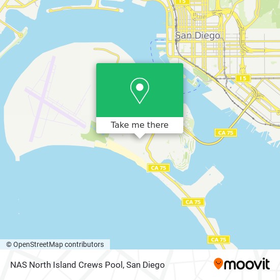 Mapa de NAS North Island Crews Pool