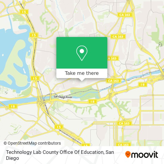 Mapa de Technology Lab County Office Of Education