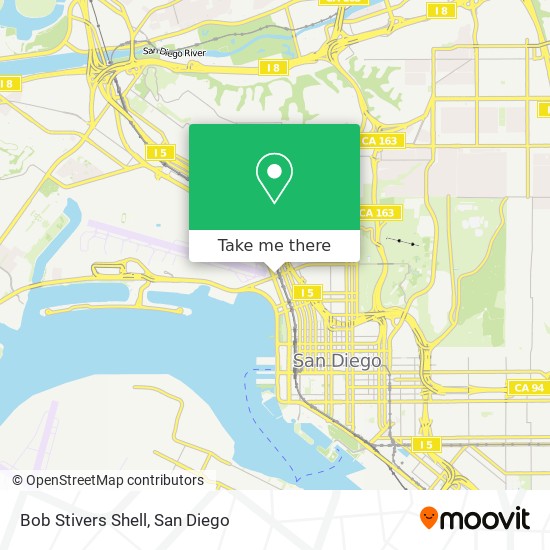 Mapa de Bob Stivers Shell