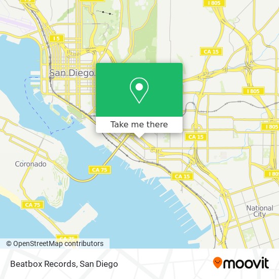 Mapa de Beatbox Records