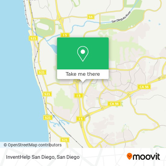 InventHelp San Diego map