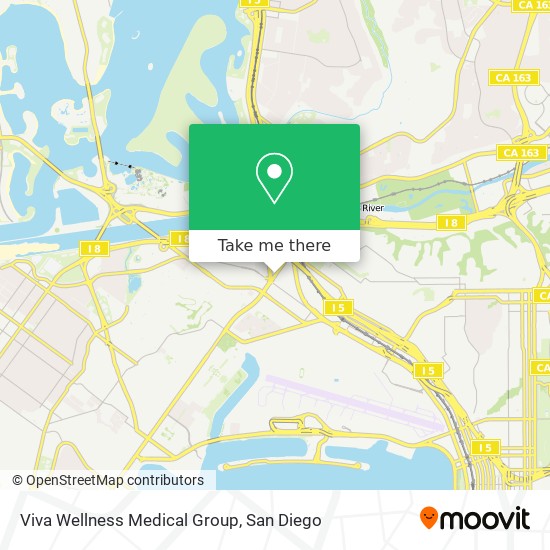 Mapa de Viva Wellness Medical Group