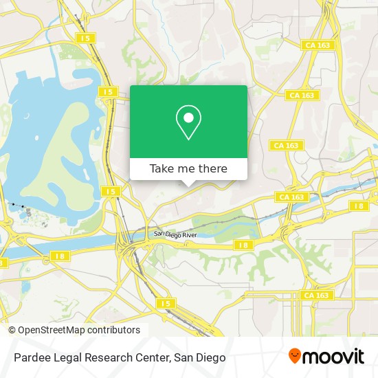 Mapa de Pardee Legal Research Center