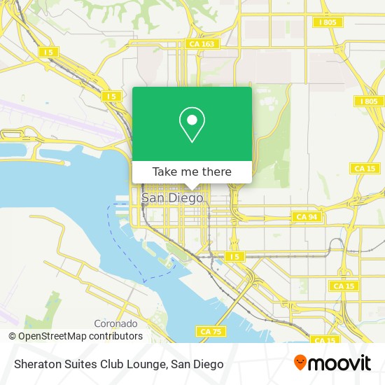 Sheraton Suites Club Lounge map