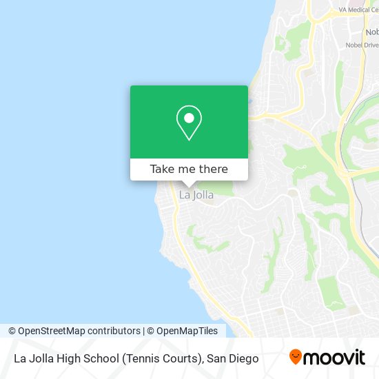 La Jolla High School (Tennis Courts) map