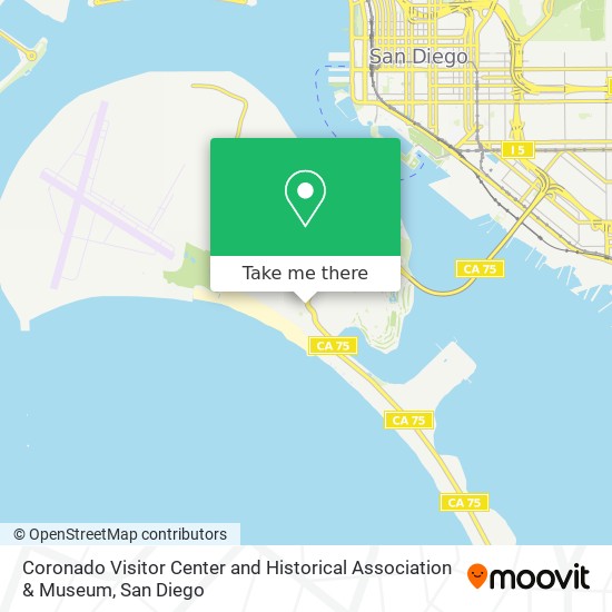 Coronado Visitor Center and Historical Association & Museum map