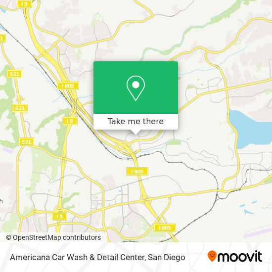 Americana Car Wash & Detail Center map