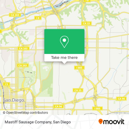 Mastiff Sausage Company map