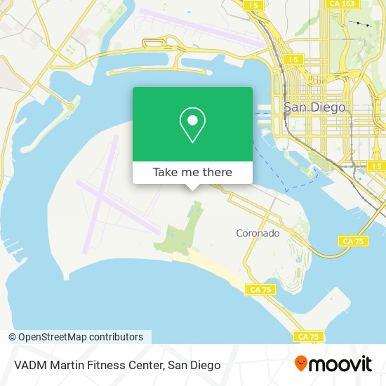 Mapa de VADM Martin Fitness Center