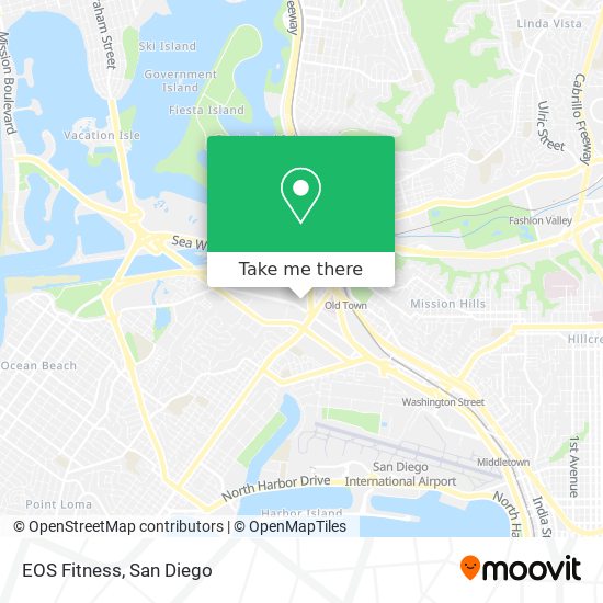 EOS Fitness map