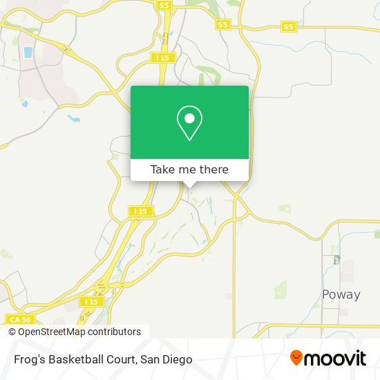 Frog's Basketball Court map