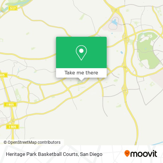 Mapa de Heritage Park Basketball Courts