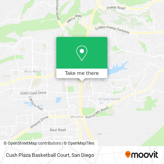 Cush Plaza Basketball Court map