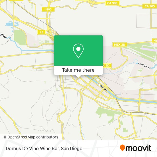 Mapa de Domus De Vino Wine Bar