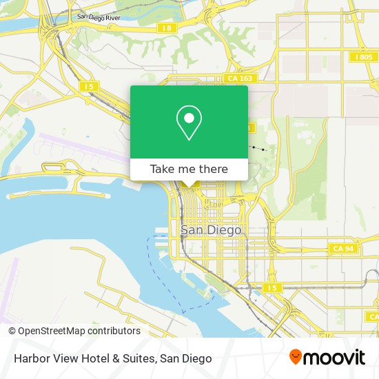 Mapa de Harbor View Hotel & Suites