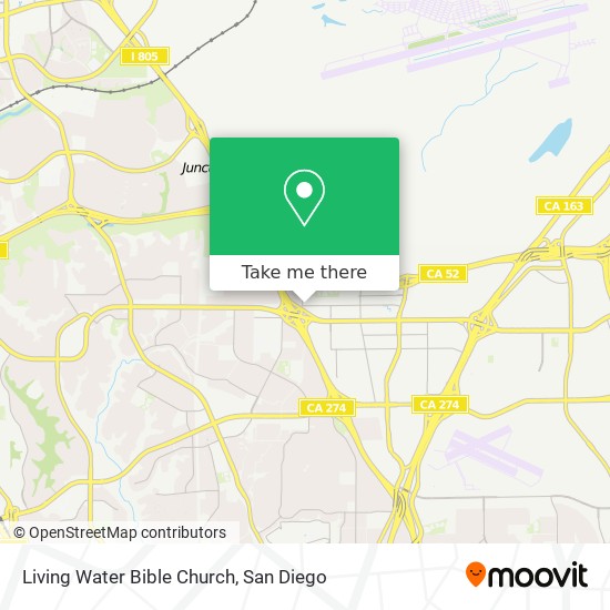 Living Water Bible Church map