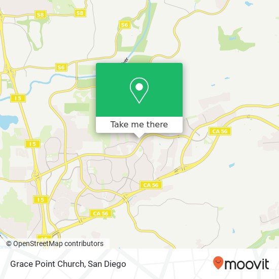 Grace Point Church map