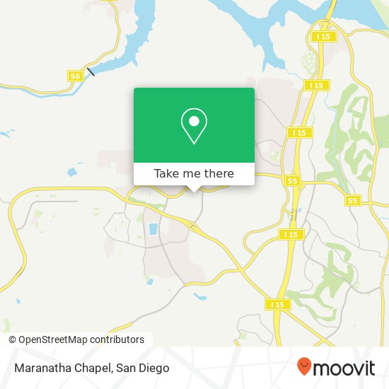 Maranatha Chapel map