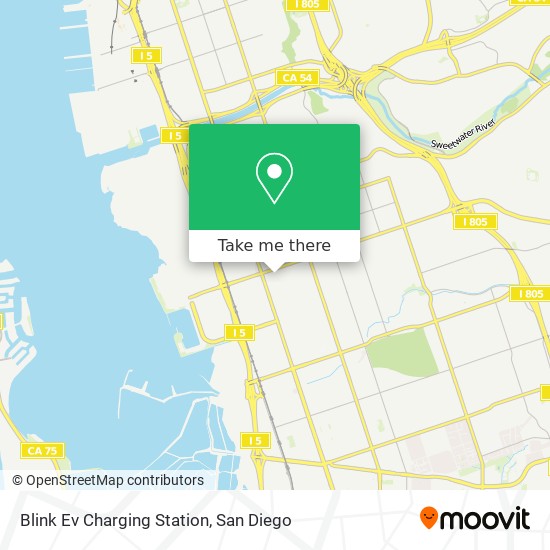 Blink Ev Charging Station map