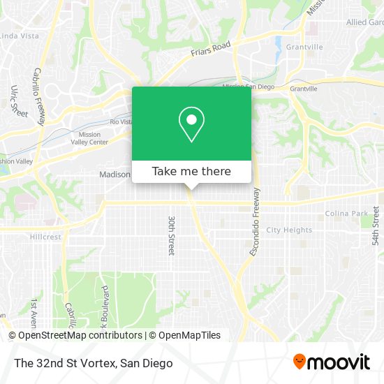 Mapa de The 32nd St Vortex