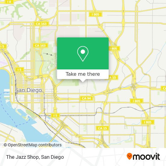 Mapa de The Jazz Shop