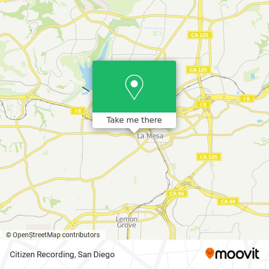 Mapa de Citizen Recording
