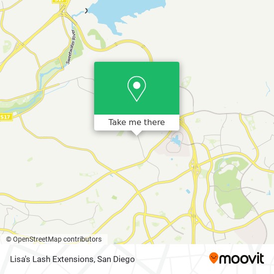 Lisa's Lash Extensions map