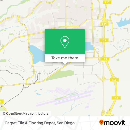 Carpet Tile & Flooring Depot map