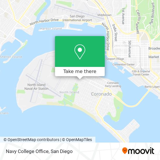 Navy College Office map