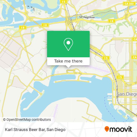 Karl Strauss Beer Bar map