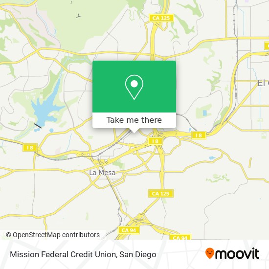 Mapa de Mission Federal Credit Union