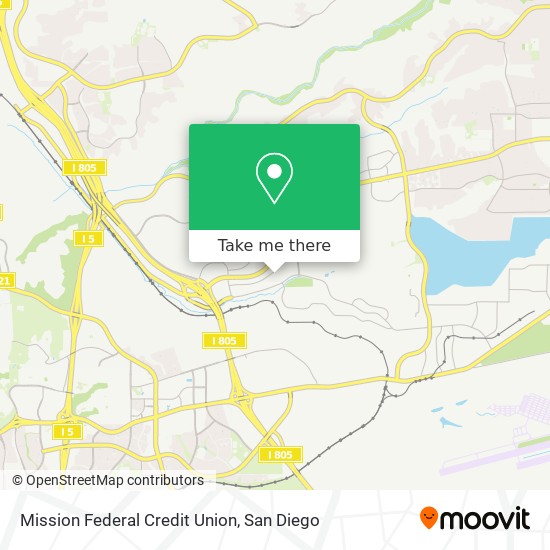 Mission Federal Credit Union map