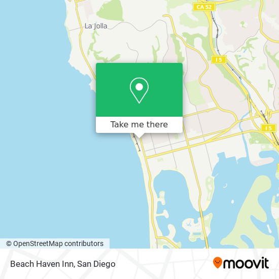 Mapa de Beach Haven Inn