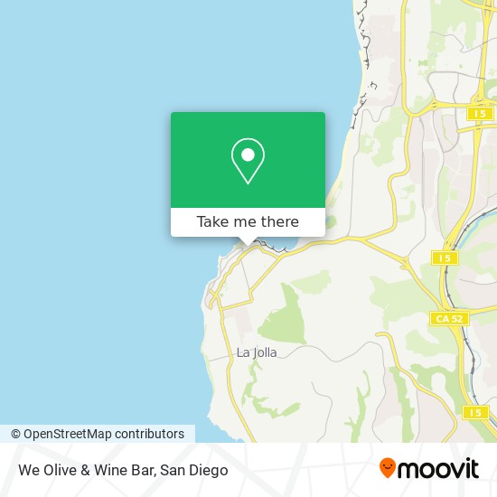 Mapa de We Olive & Wine Bar