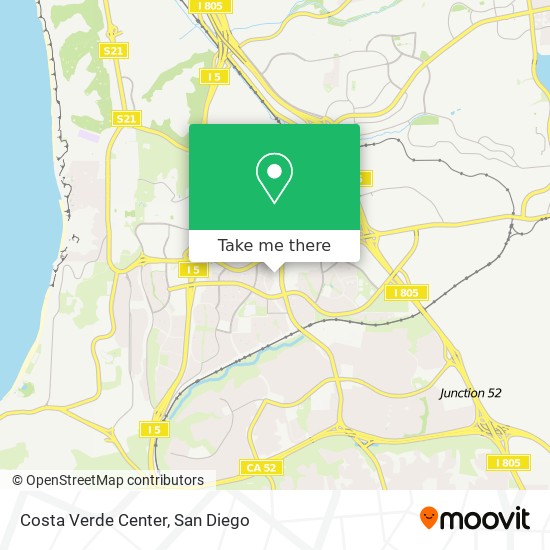 Costa Verde Center map