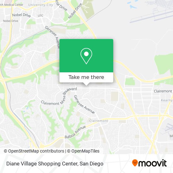 Mapa de Diane Village Shopping Center