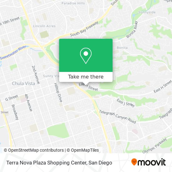 Mapa de Terra Nova Plaza Shopping Center