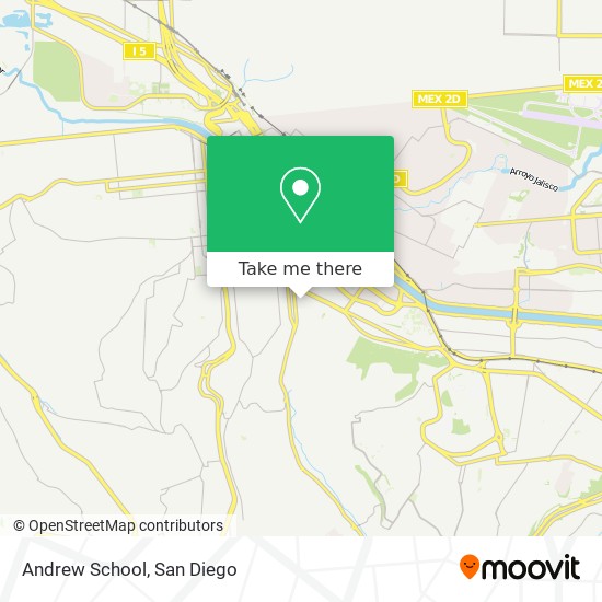 Andrew School map