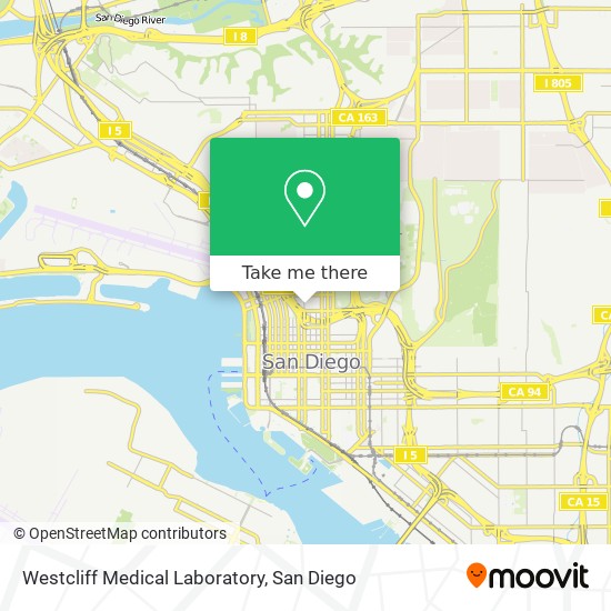 Mapa de Westcliff Medical Laboratory
