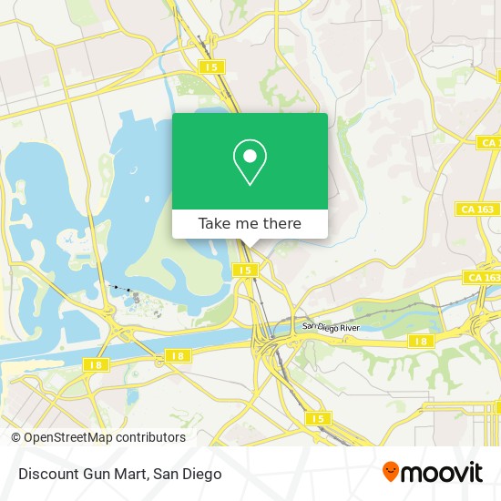 Mapa de Discount Gun Mart