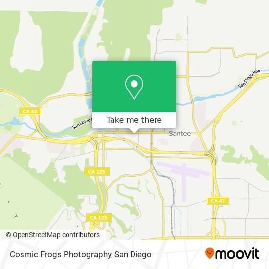 Cosmic Frogs Photography map