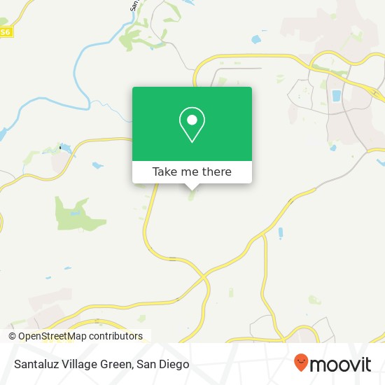 Mapa de Santaluz Village Green