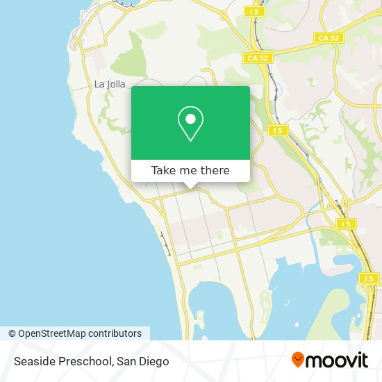 Mapa de Seaside Preschool